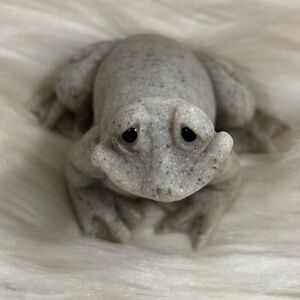 Quarry Critters Frog Fran Second Nature Design 2000 Vintage Figurine